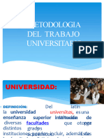 Metodologia Del Trabajo Universitario