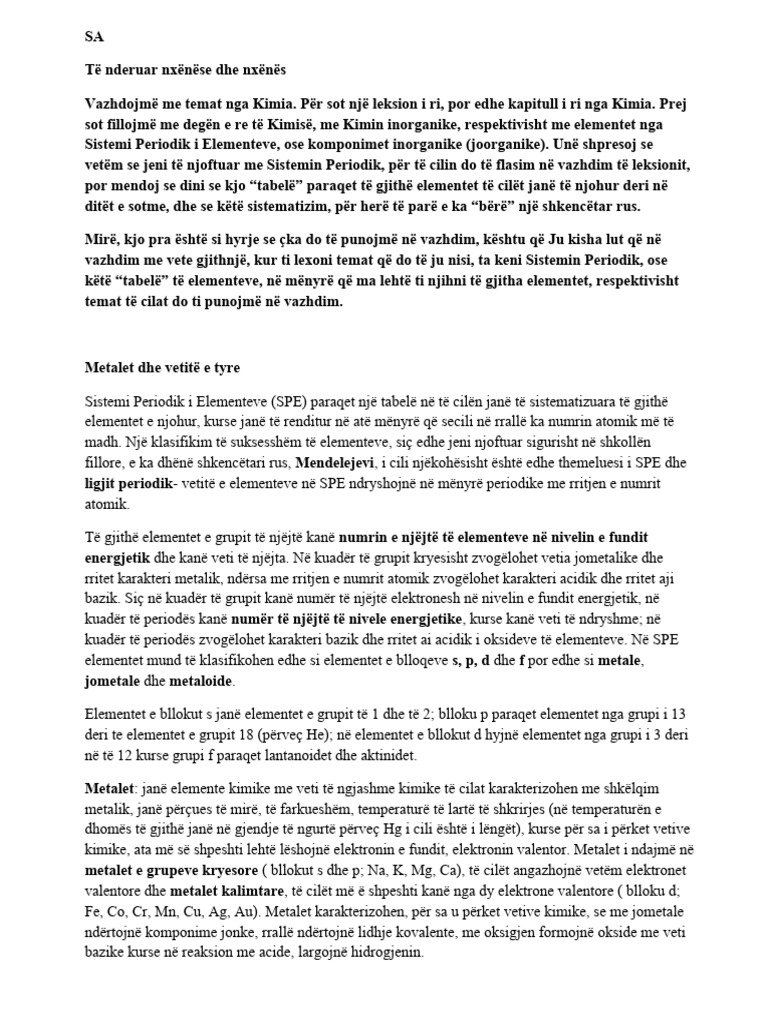 Elementet e Grupit Te Ia Te SPE | PDF
