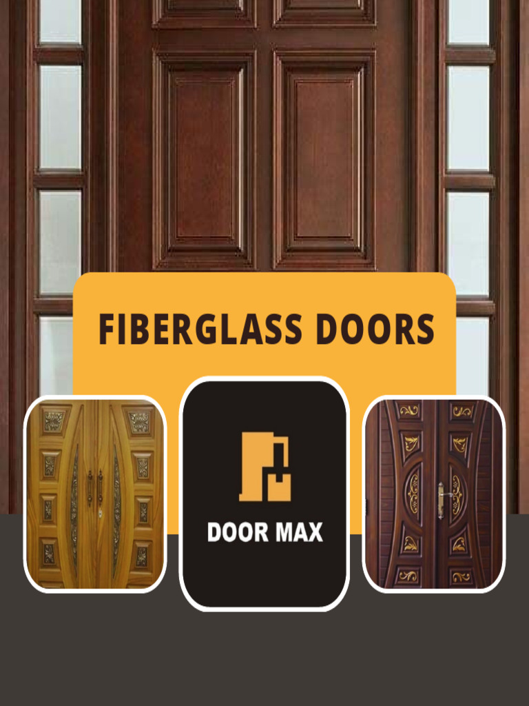 Fiberglass Door Designs and Models | PDF | Business