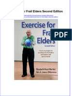 Exercise For Frail Elders Second Edition
