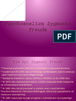 Psychoanaliza Zygmunta Freuda