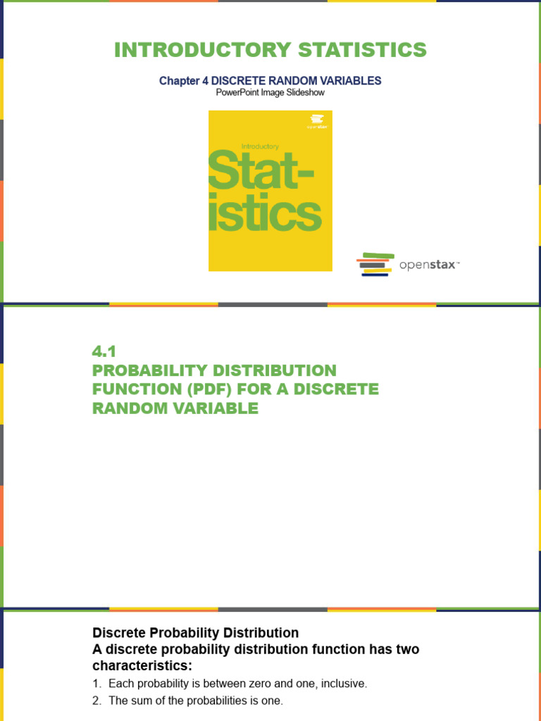 OpenStax Statistics CH04 LectureSlides - Isu | PDF | Probability ...