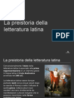 01 Preistoria Letteratura Latina