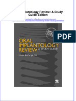 Oral Implantology Review A Study Guide Edition