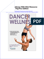 Dancer Wellness With Web Resource Pap PSC Edition