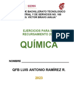 Cuaderno para Recursamiento