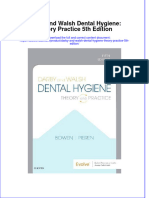 Darby and Walsh Dental Hygiene Theory Practice 5th Edition