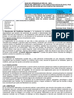 Hoja de Trabajo 05 - VIII UNIDAD-2do - Mecanismo de Solucion de Los Conflictos Sociales