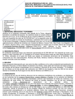 Hoja de Trabajo 06 - VIII UNIDAD-2do - El Continente Americano