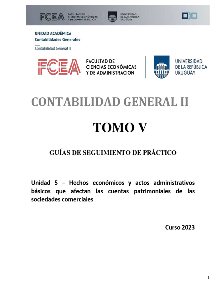 5) TOMO 5 - Unid. 5 | PDF