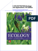 Etextbook 978 0077837280 Ecology Concepts and Applications 7th Edition