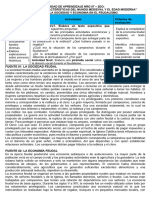 Hoja de Trabajo 05 - VII Unidad - 2do - La Sociedad y La Economia en El Feudalismo