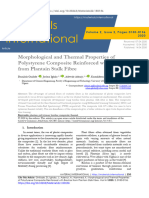 Morphological and Thermal Properties of Polystyrene Composite Reinforced With Biochar From Plantain Stalk Fibre