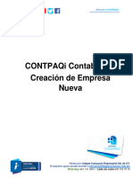 Contpaqi Contabilidad Creación de Empresa Nueva: Manual