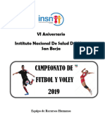 Bases Del Campeonato Deportivo