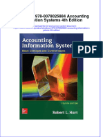 Etextbook 978 0078025884 Accounting Information Systems 4th Edition