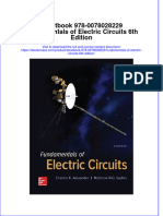 Etextbook 978 0078028229 Fundamentals of Electric Circuits 6th Edition