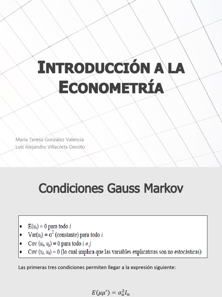 Heteroscedasticidad - MCG | PDF