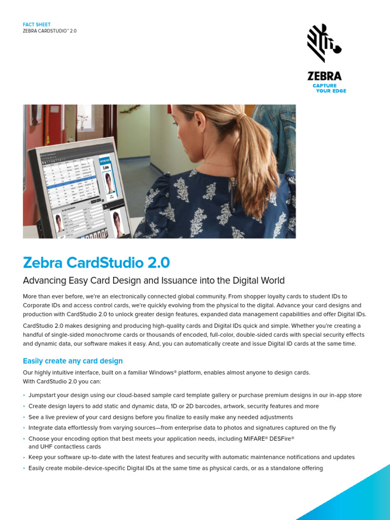 Zebra Card Studio | Download Free PDF | Identity Document | Databases