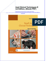 Small Animal Clinical Techniques e Book 2nd Edition Ebook PDF