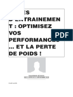 Zones D'entrainement Optimisez Vos Performances Et La Perte de Poids