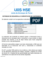 Estándar Junta Arranque de Turno HSE MAQ 3 Sem 48