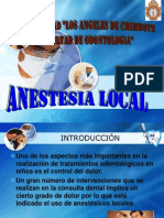 ANESTESIA EN NIÑOS