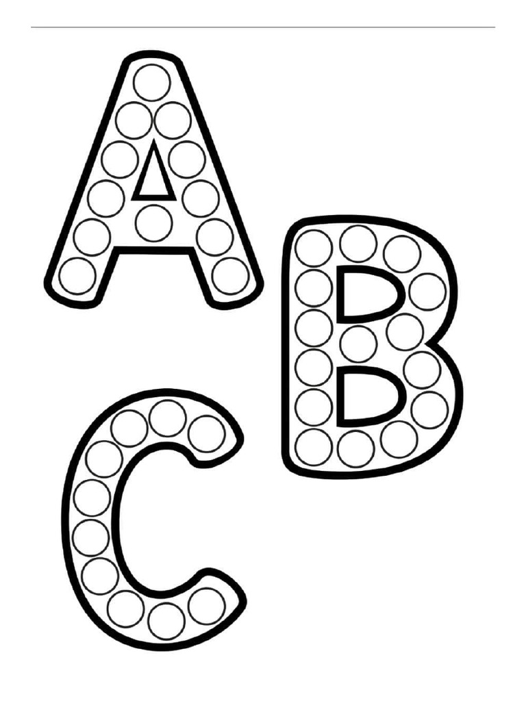 Abecedario Dactilopintura | PDF