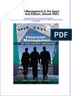 Financial Management in The Sport Industry 2nd Edition Ebook PDF