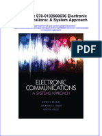 Etextbook 978 0132988636 Electronic Communications A System Approach