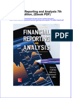 Financial Reporting and Analysis 7th Edition Ebook PDF