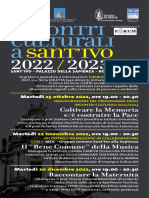 CC Paolo VI Sant'Ivo Alla Sapienza - Flyer Incontri Culturali 2022-2023