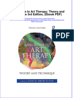 Approaches To Art Therapy Theory and Technique 3rd Edition Ebook PDF