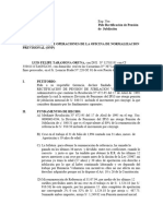 Rectificacion de Pension de Jubilación