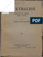 El Kybalion Los Tres Iniciados