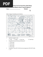 Kertas Soalan Ujian Bulanan Geografi - SMK Raja Tun Uda