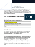 Ltde 5350 Technology Analysis