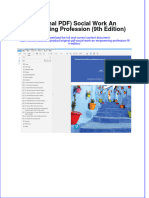 Original PDF Social Work An Empowering Profession 9th Edition