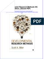 Developmental Research Methods 5th Edition Ebook PDF