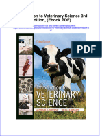 Introduction To Veterinary Science 3rd Edition Ebook PDF
