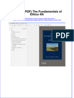 Original PDF The Fundamentals of Ethics 4th