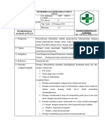 SOP Pemeriksaan Kehamilan (HCG TEST)