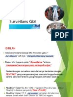 Sejarah Surveilans Gizi