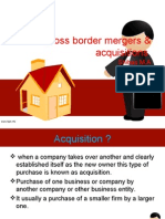 Cross Border Mergers & Acquisitions: Shihas M.A Shini P.C