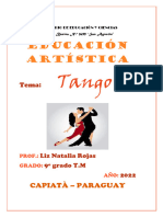 Educaciòn Artìstica. Tango