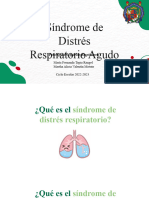 Síndrome de Distrés Respiratorio Agudo