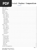 Psyker Compendium