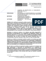 Procedencia Procedimiento: Denunciada: M-SPC-13/1B