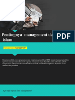 Penting Management Dalam Bisnis Islam