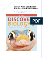 Discover Biology Sixth Core Edition Sixth Core Edition Ebook PDF Version